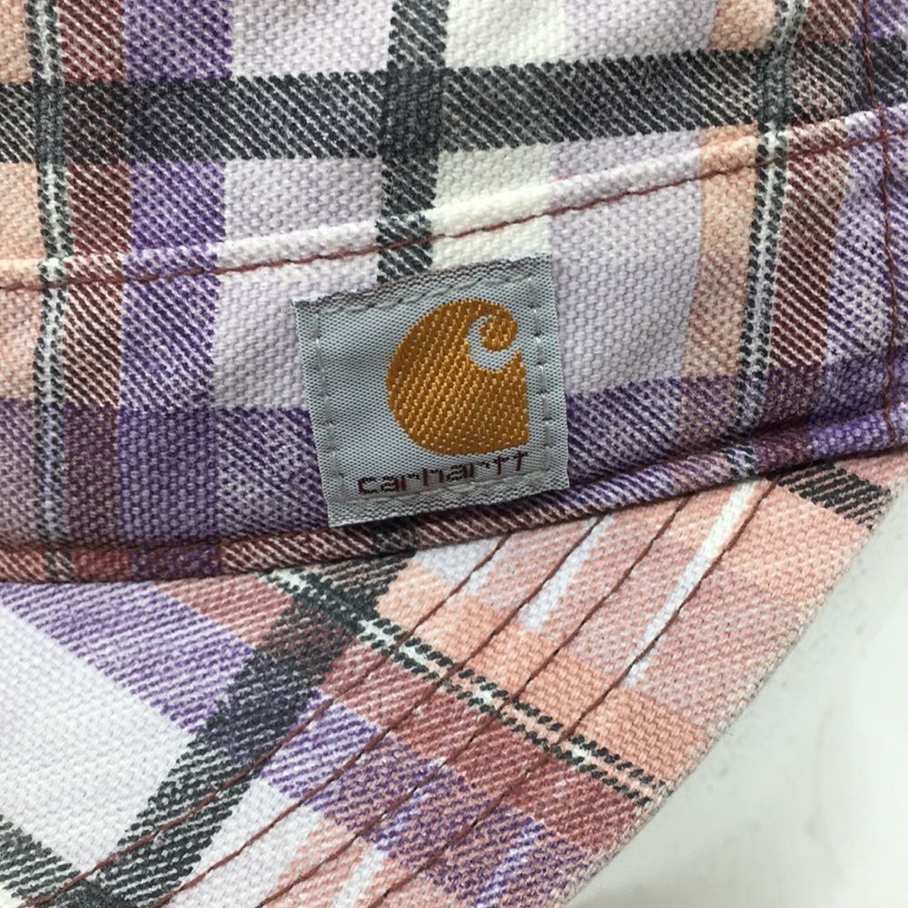 Carhartt Plaid Cotton Painters Cap Hat